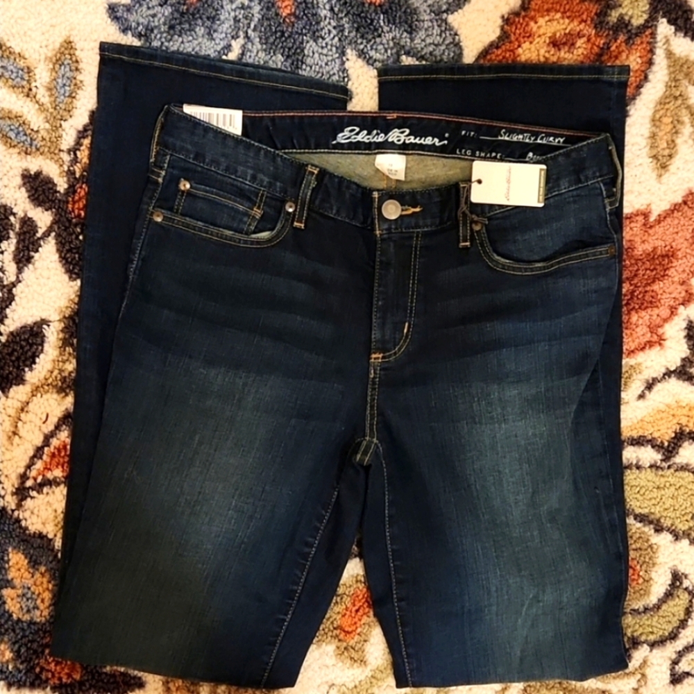 Eddie Bauer Slightly Curvy Size 10 NWT